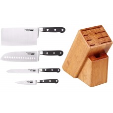 Cooks Standard Asian Gourmet 5 Piece Chef Knife Set KTD1050